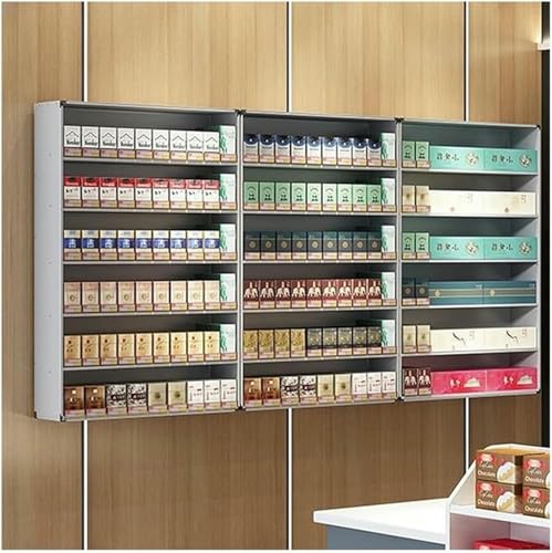Présentoir à cigarettes pour l'aménagement moderne d'un bureau de tabac