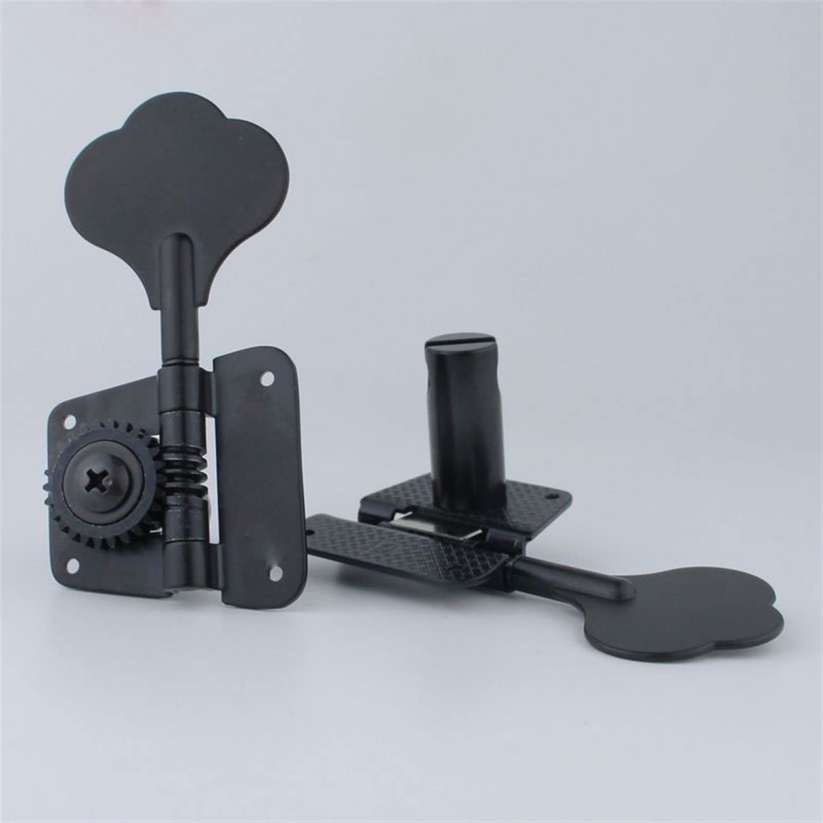 FLFL Clavijas afinación Cuerdas Guitarra Abra Las Cabezas De La Máquina De Bajos Eléctricos Tuning Tuning Peg Black para Bass (Color : 3R2L)