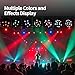 SmarketBuy Stage Lights with Sound Activated & DMX Control, 8 Pack 18x3 W LED Par Lights, Versatile DJ Light for Stage Uplighting, Wedding, Party Events, Clubs,Music Shows & Holiday Decorations