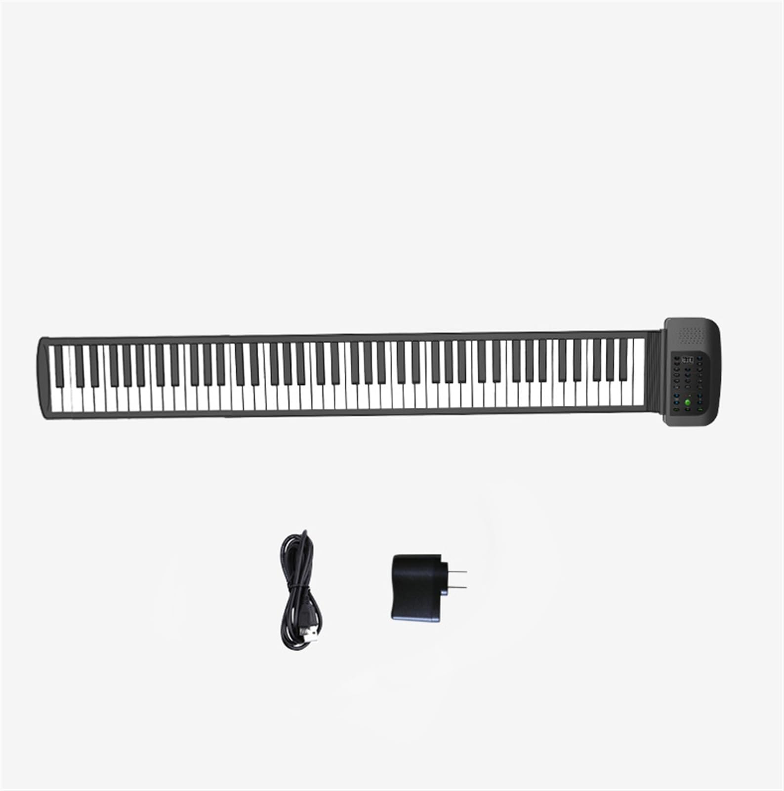88-klawiszowy, Pogrubiony, Ręcznie Zwijany, Przenośny Elektroniczny Instrument Klawiszowy Dla Dorosłych Studentów Z Pedałem Podtrzymania Przenośne Keyboardy Pianino