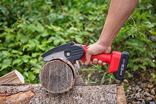 Weltbild Li-Ion Mini Kettensäge Akku - Akku Kettensäge mit Akku und Ladegerät als Garten Zubehör Mini Kettensäge mit… – Bild 5