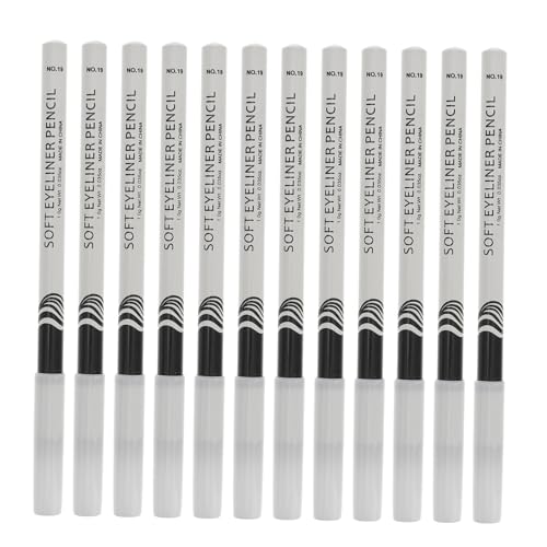 HAMPPLIES 12 piezas Lápices de Maquillaje para Ojos Delineador y Sombra de Ojos Lápices de Alta Luminosidad Profesional y Personal