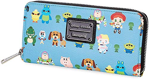 Loungefly Disney Toy Story Chibi Faux Leather Zip Around Wallet