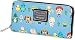 Loungefly Disney Toy Story Chibi Faux Leather Zip Around Wallet - WDWA0928, Blue, Large