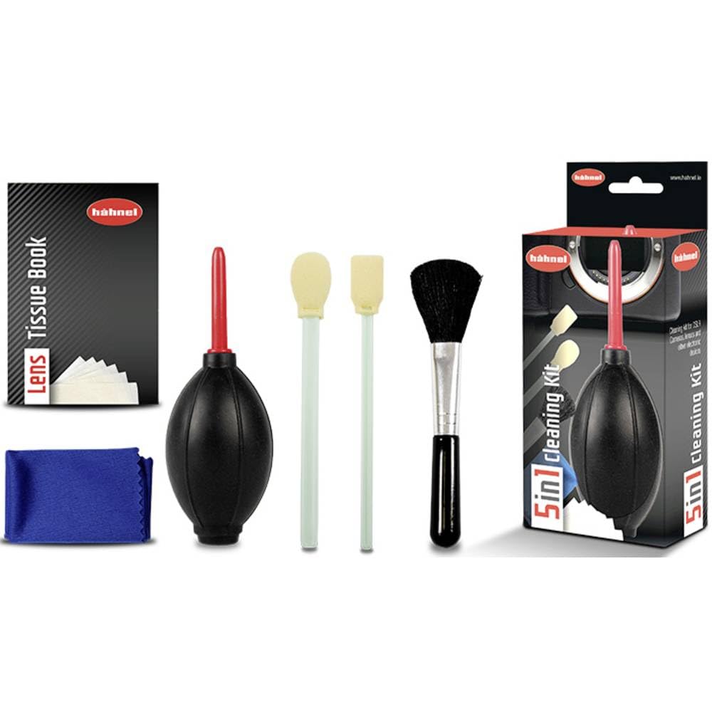 Hahnel 5 In 1 Camera Lens Sensor Air Blower Cleaning Kit Cleaner Chlck5in1 5099113021083