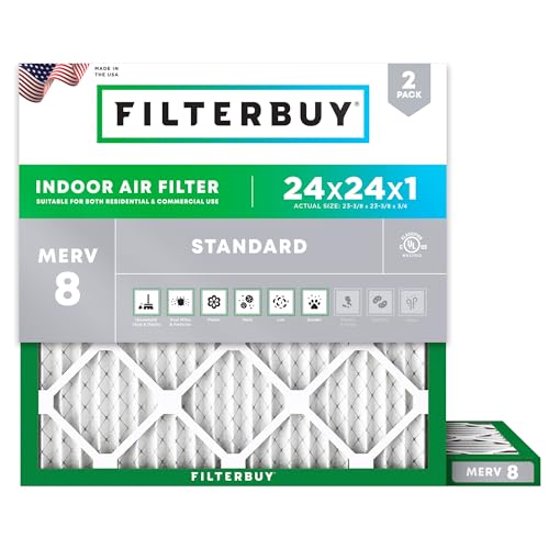 Filterbuy AFB24x24x1M8pk2