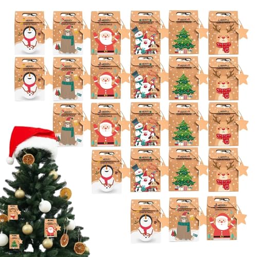 Sacs de Noël en papier pour sublimer vos tables de réveillon et cadeaux de fin d'année