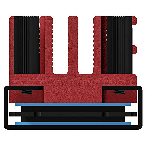 Image of Archgon HS-1110 SSD Heatsink Cooler for PCIe NVMe M.2 2280 SSD for Workstation Server Rugged Computer IPC Industrial Computer Gaming PC Use (Red)