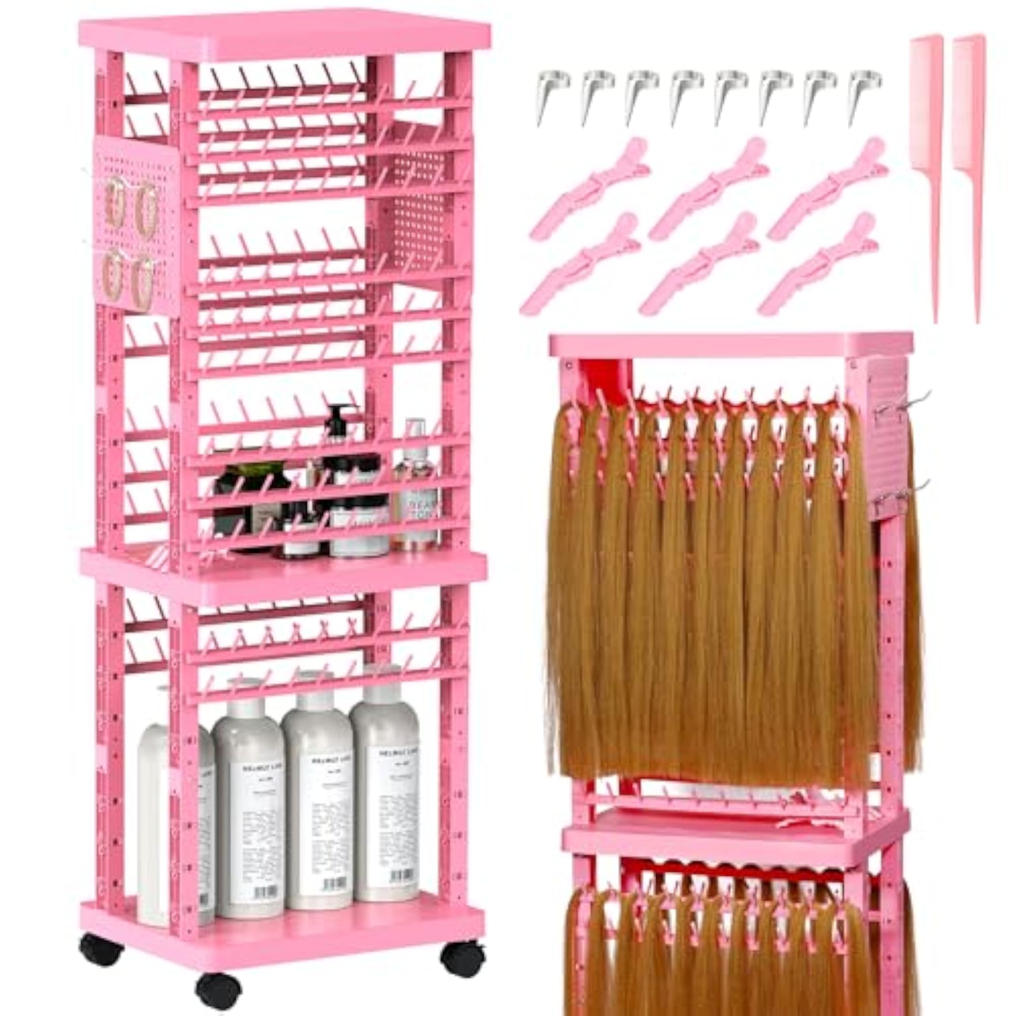 Braiding Rack with 220 Pegs, 2-Sided Design