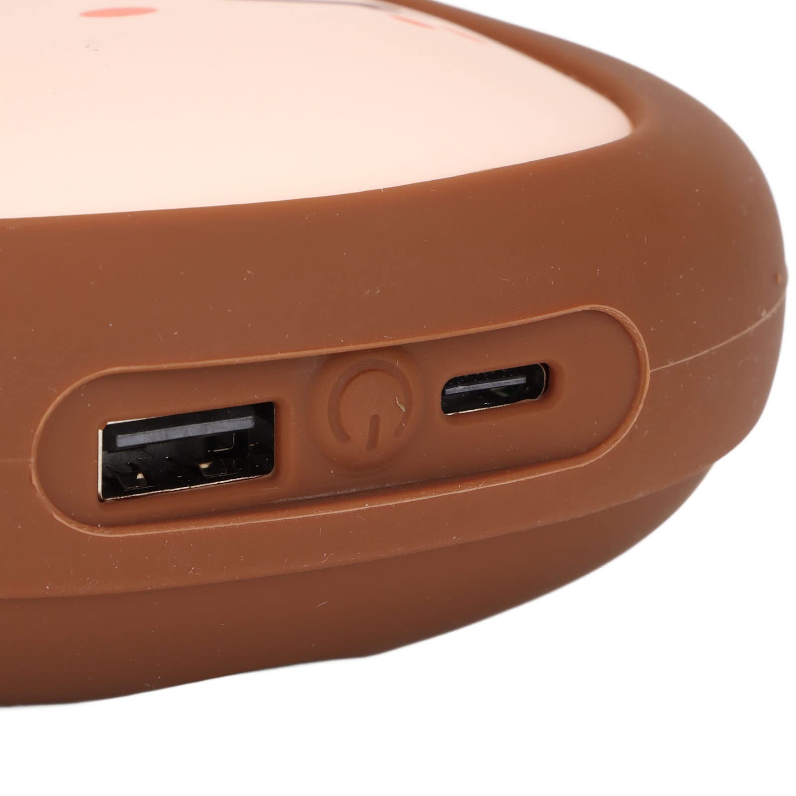 Generic Chauffe-Mains Chauffants Double Face Rechargeables pour Le Camping et la Chasse Source d'alimentation Portable Batterie en Caoutchouc 10 000 MAh pour Les Sports et Activités de Plein Air