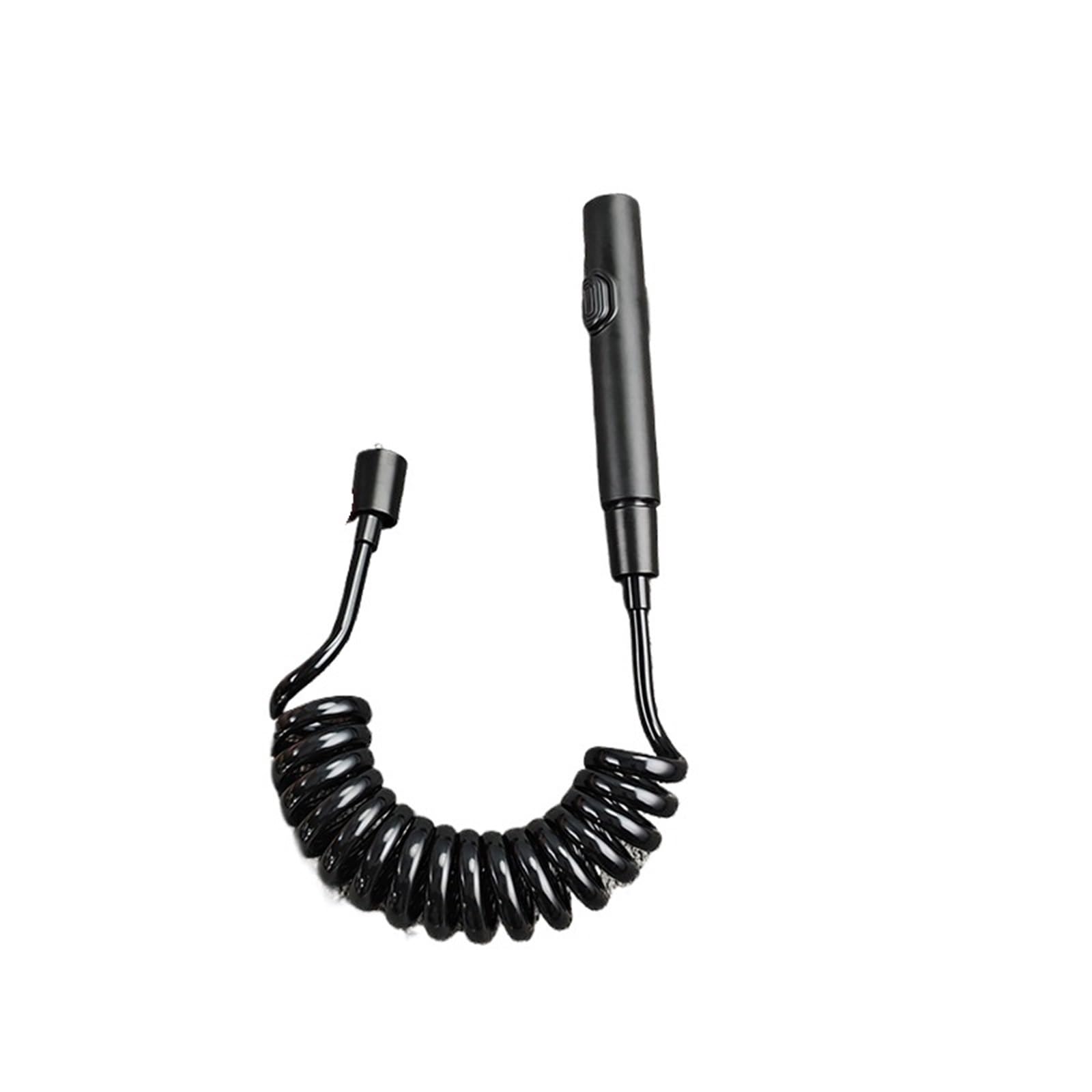 ZYCHSJXA Toilet Douche Bidet Head Handheld Hose Spray Sanitary Kit Shower Faucet Sprayer Nozzle(Black)