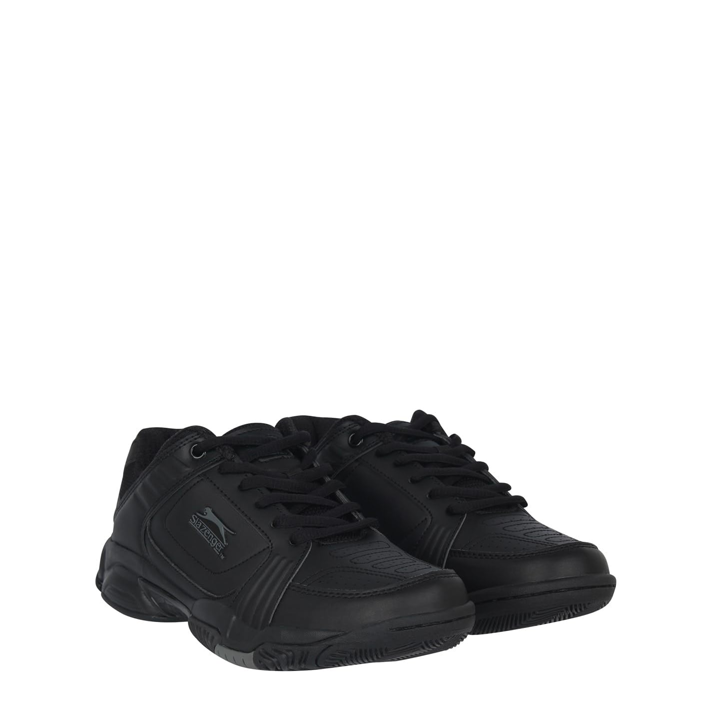 Slazenger Dziecięce buty tenisowe sneakersy Low Top, wielokolorowa - czarny - 38 EU