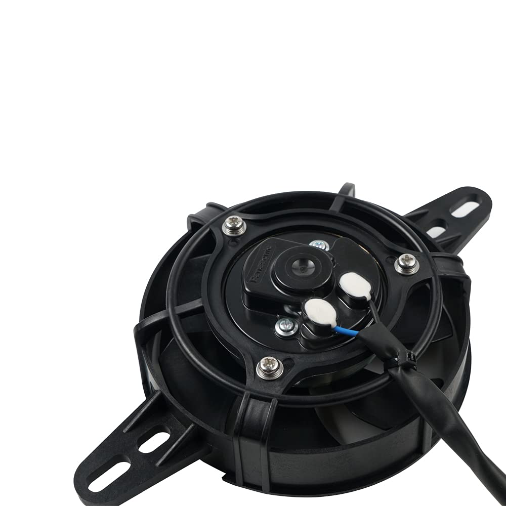 Wentylator chłodnicy Wentylator silnika Pasuje do KTM, pasuje do Husqvarna, pasuje do motocykla Yamaha ATV, wentylator chłodzący, chłodnica 12 V, termiczna