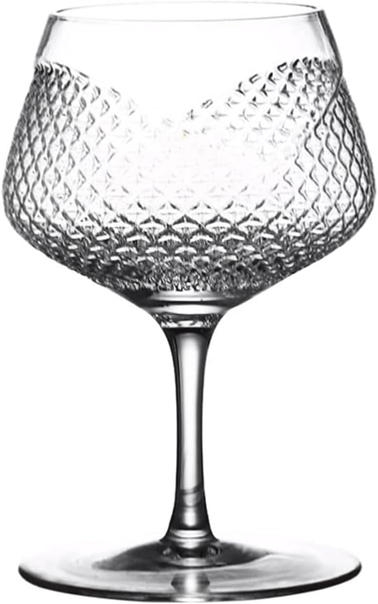 Verres à vin en cristal de 260 ml au design moderne et élégant pour vos dégustations