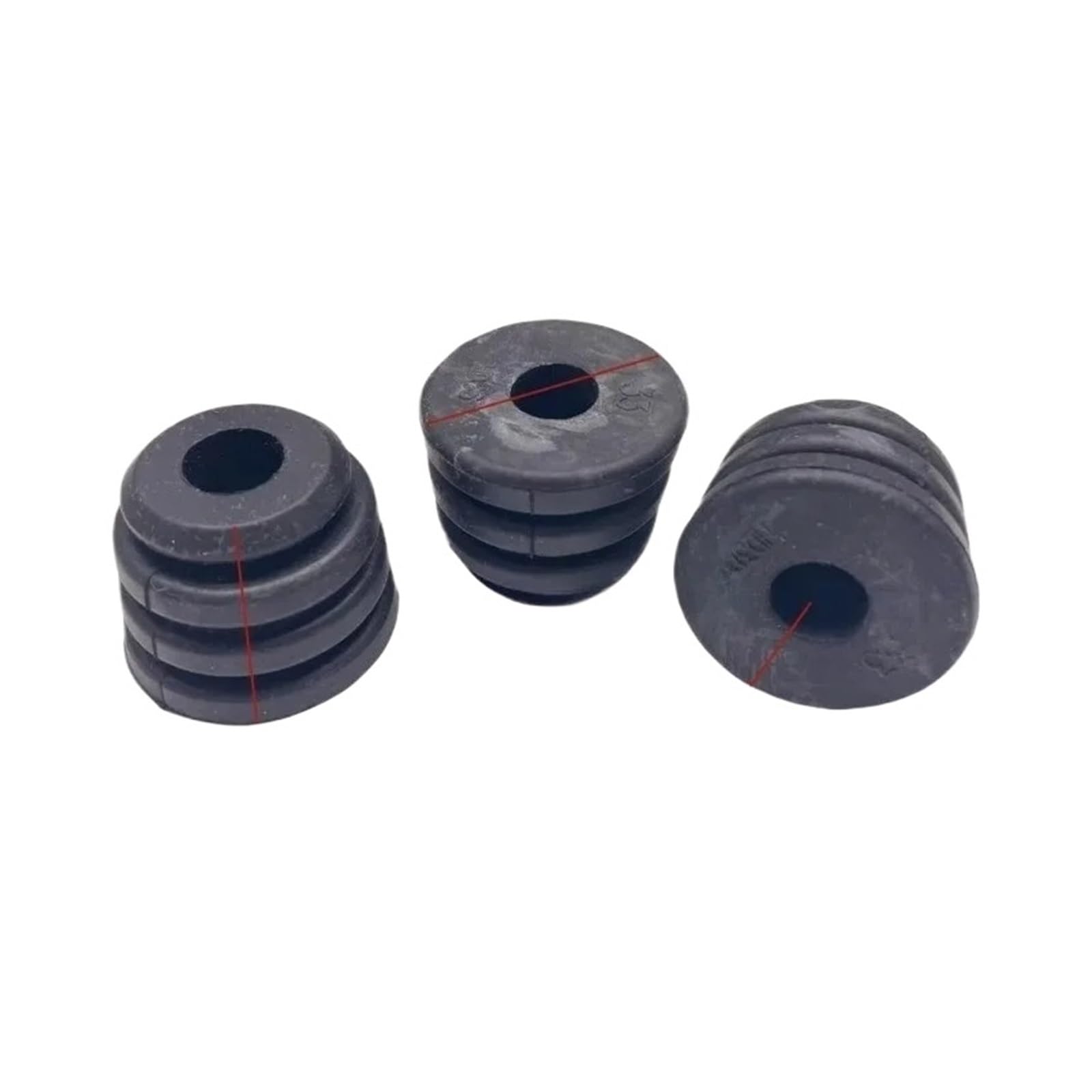 Ixllppyfn One Color 3Pcs Air Conditioner Compressor Vibration-Damping Rubber Pads Air Conditioner Accessories