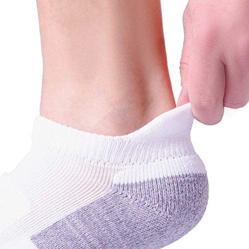 Walking Socks Anti-Blister for Women and Men – Padded, No-Show Low Cut Tab – Comfortable4