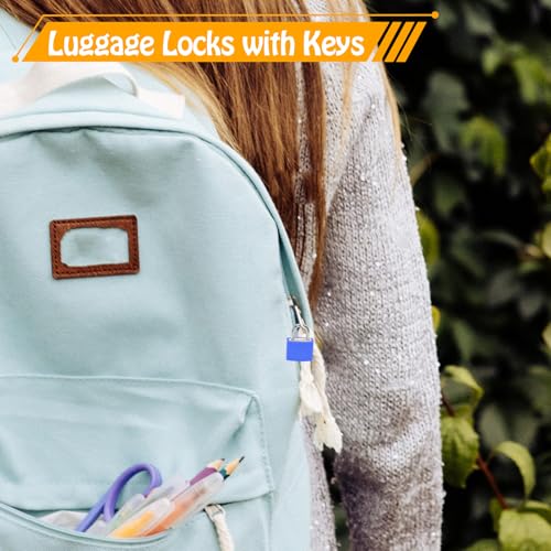 Bonsicoky 6-Pack Colorful Suitcase Locks