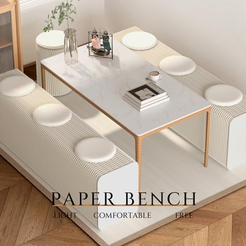 Canapé télescopique en papier pliable pour optimiser les petits espaces - 5