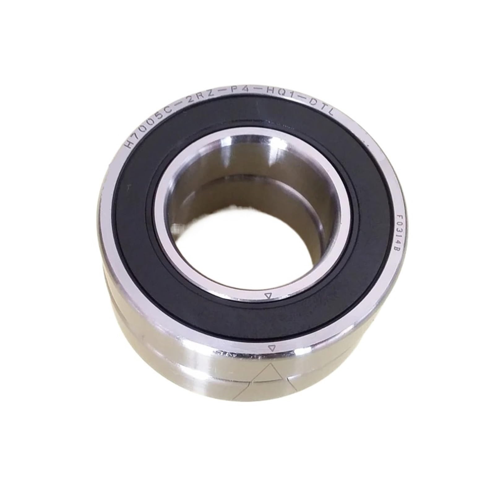 YMUGUEGH 1pair 7005 H7005C 2RZ P4 HQ 25x47x12 Contact Bearings Spindle Bearings SI3N4 Ceramic Ball(H7005C2RZP4HQ1DTA)