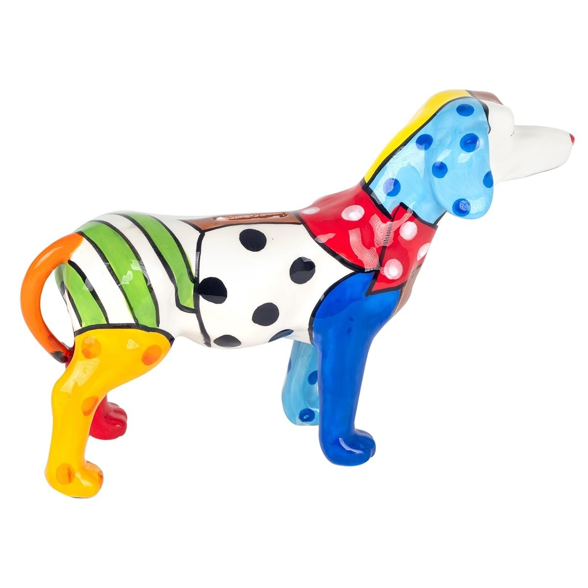 Signes Grimalt Salvadanaio a forma di cane Figure | Animali Multicolore - 20x7x30 cm