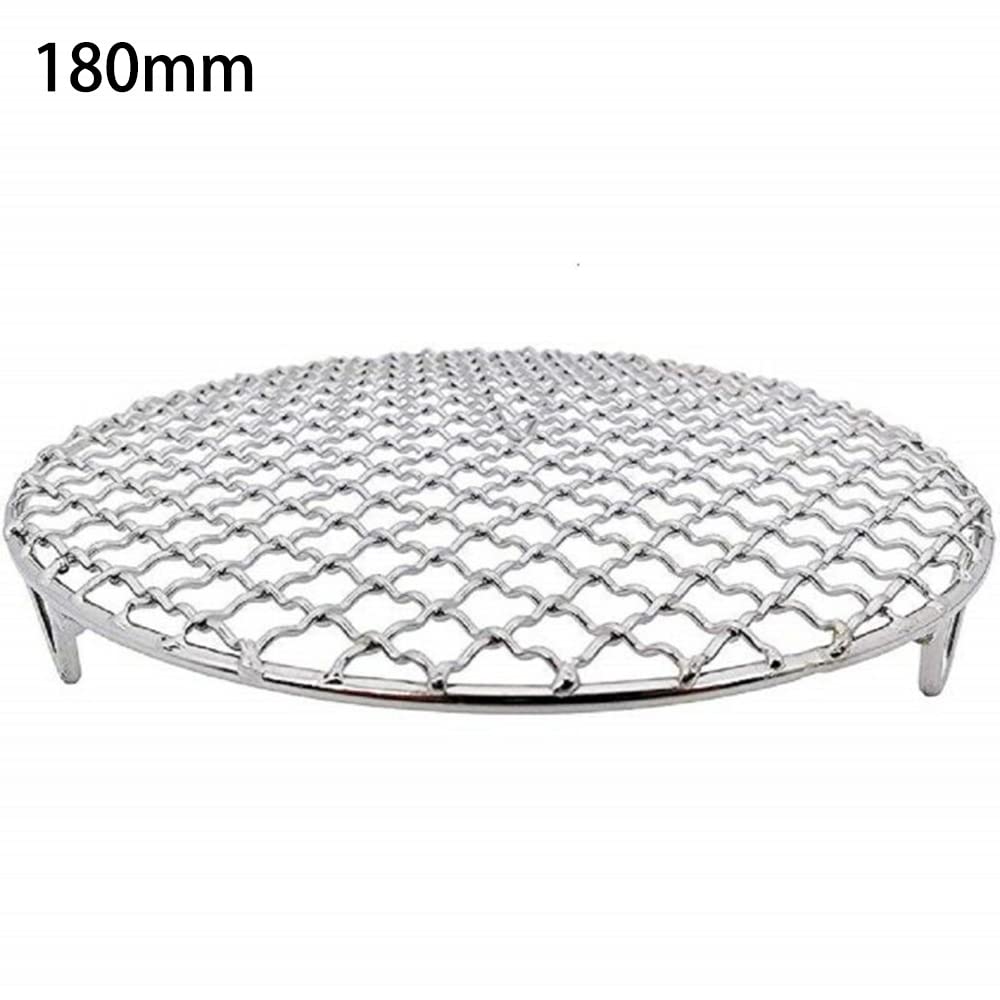 griglia Portatile, Lamiera for griglia da Forno in Filo di Acciaio Inossidabile 201(180mm)
