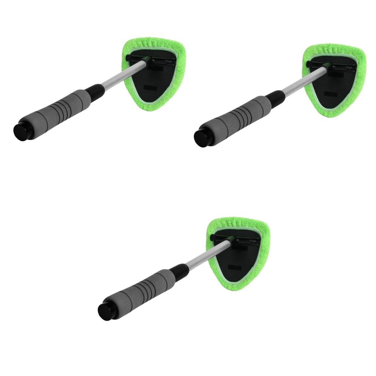 VALICLUD 3pezzi Pulitore Per Parabrezza Auto Estensibile e Strumento Multifunzionale Per Finestrini Specchi e Accessorio Per La Auto
