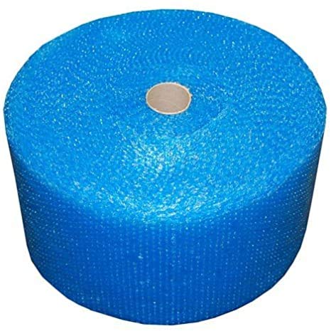 REALPACK® 1 x Roll - Blue Strong Bubble Wrap Size : Wide 20" 500mm x 50m