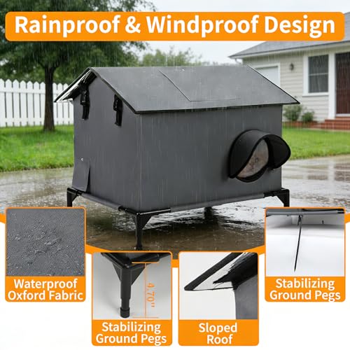 Save 50% on Insulated Outdoor Cat House - Image 5
