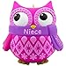Hallmark Keepsake 2017 Cute Owl Niece Dated Christmas Ornament