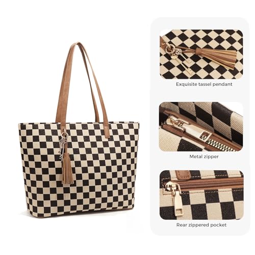 Bolso Tote Grande para Mujer con Capacidad miniatura 6