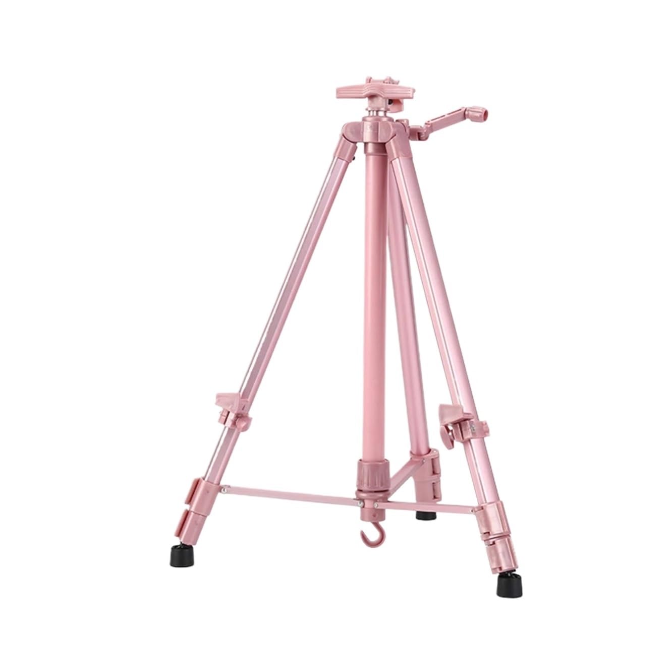 NGDFGR Easel Foldable Portable Sketch Easel Stand Adjustable For Outdoor Painting 33 * 10Cm Tray Optional,Color 4
