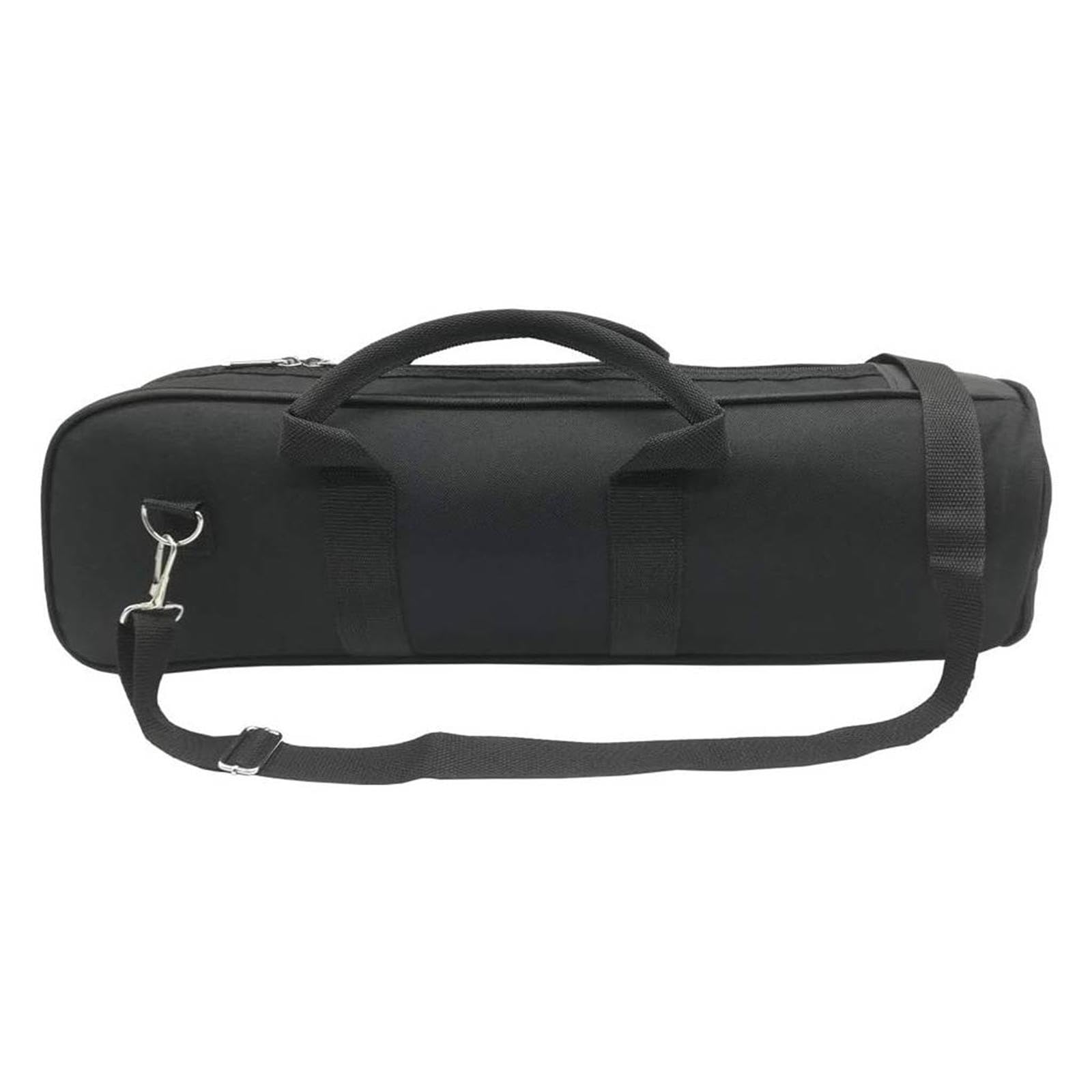 Borsa per tromba con tracolla regolabile e cerniere di stoccaggio, custodia in tessuto Oxford dotata di un'imbottitura da 10 mm, contenere facilmente spartiti, olio per valvole, matite