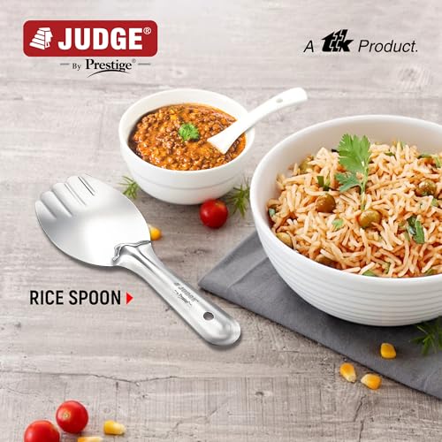 Image of Judge by Prestige Stainless Steel Rice Spoon 1.2 mm