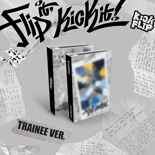 Flip It, Kick It! - Trainee Version - incl. Kickflip Logo Sticker, Lyric Paper, 7pc Photocard Set, QR Card + Manual Card image 4