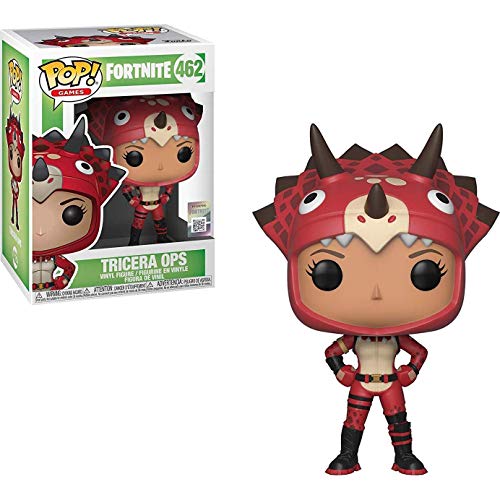 POP! Games: Fortnite - Tricera Ops - Figura in Vinile da Collezione - Idea Regalo - Merchandising Ufficiale - Giocattoli per Bambini e Adulti - Video Games Fans - Figura per i Collezionisti - Gadget