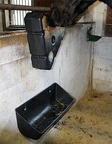 OK-PLAST Dispensador de heno caballos – Comedero automático para caballos – Contenedor y comedero – Empleo de caballos