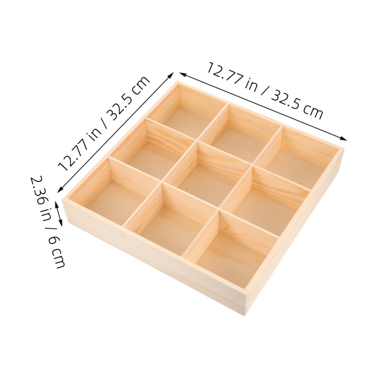 TOPBATHY 2pièces Organiseur de Tiroir pour Chaussettes et Sous-vêtements Boîte de Rangement Multi-compartiments pour Vêtements et Accessoires pour Commode ou Dressing