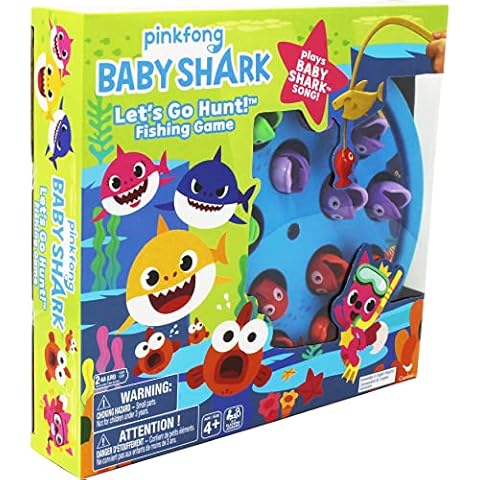 Cardinal Games 6054916 Pinkfong Baby Shark Gone Fishing Game, Multi Colour Cover