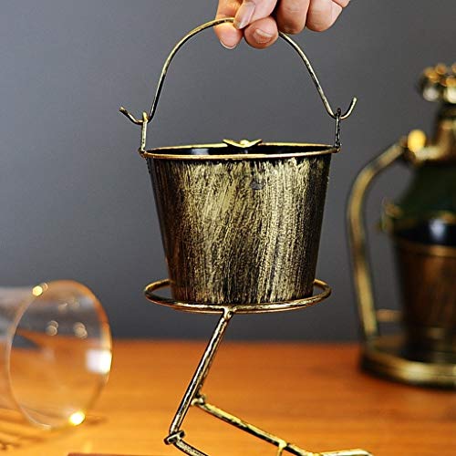 Asbakje Retro industriële stijl Creative Praktische asbak Desktop Personalized Home Decoration Ornamenten voor Buiten… - Image 4