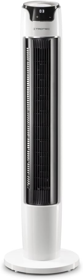 TROTEC Ventilador de Torre TVE 40 T, 45 W, Pantalla LED, Man
