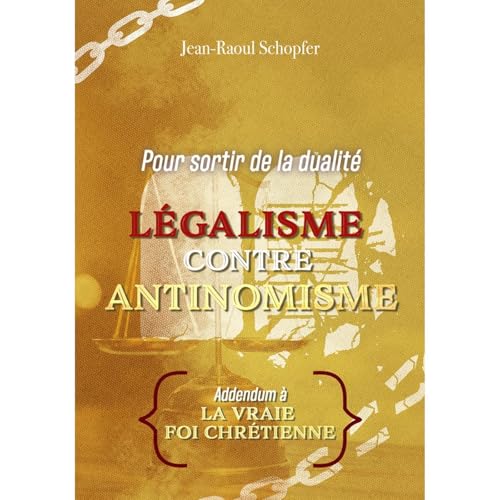 Pour sortir de la dualit&eacute;, l&eacute;galisme contre antinomisme Audiolibro Por Jean-Raoul SCHOPFER arte de portada