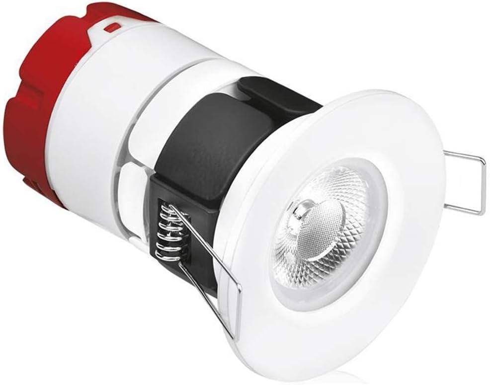 Aurora AU-MPRO1/30 6W Fixed Dimmable Integrated Downlight IP65 - Warm White. Devola Led Keyring.