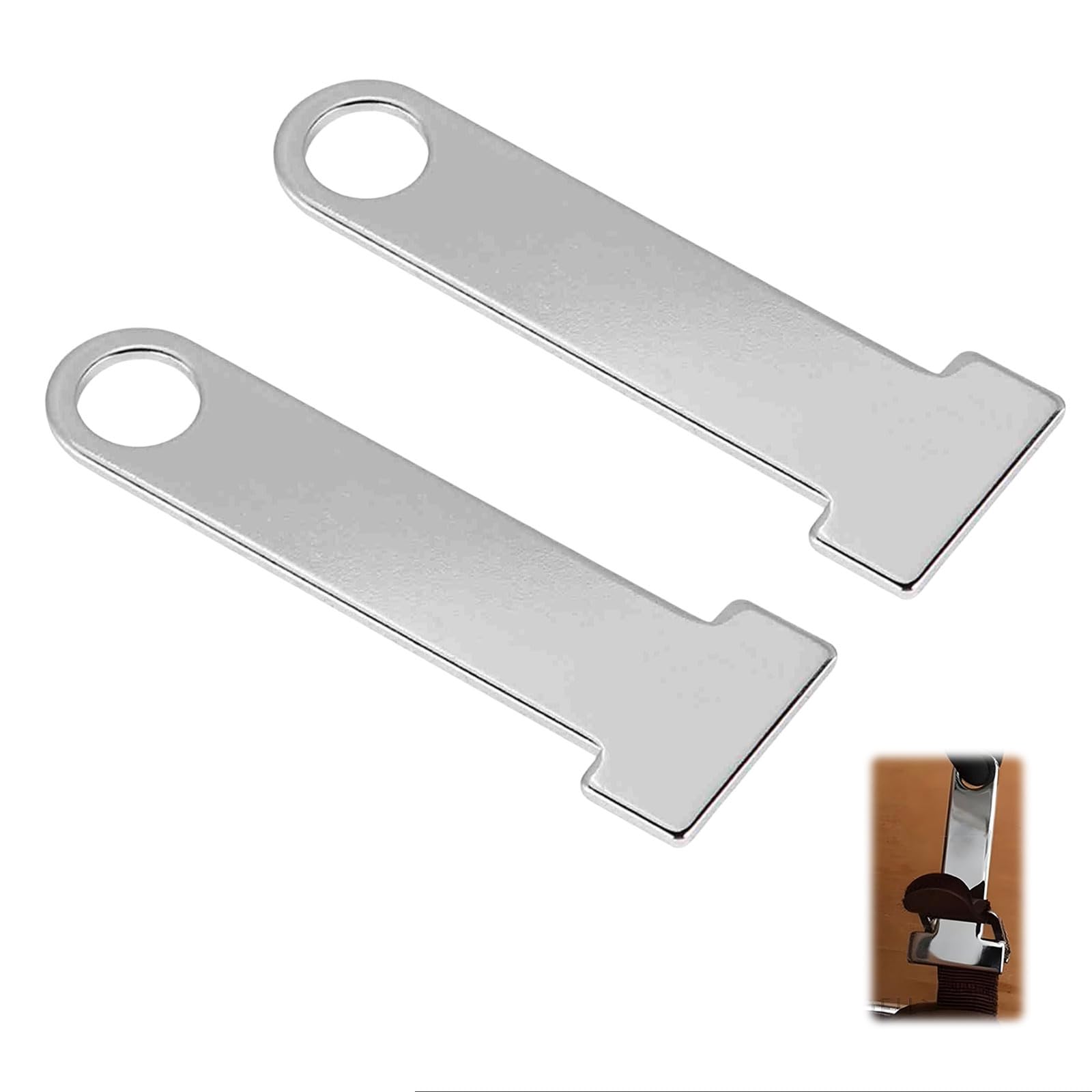 2 Piezas Cerradura de Acero Inoxidable para Casco,Soporte Casco Moto, Cierre de Hebilla de Liberación Rápida Motocicleta Accesorio, Motorcycle Helmet Lock
