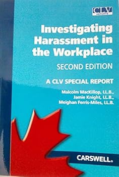 Paperback CLV Special Report - Investigating Harassment in the Workplace - 2nd Edition Book