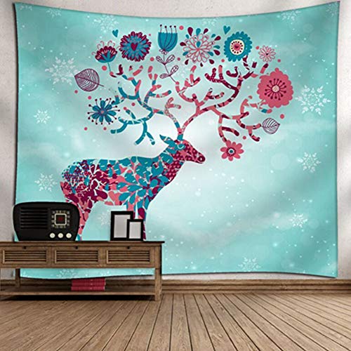 GLYY �C���h�̃G���t�@���g�Ǌ|�� Mandala�^�y�X�g���[ 150*102 CM Boho�T�C�P�f���b�N �^�y�X�g���[�{�w�~�A���r�[�`�u�����P�b�g�A�q�b�s�[�t���[������� �s�N�j�b�N�X���[�r�[�`�u�����P�b�g�e�[�u���N���X A14