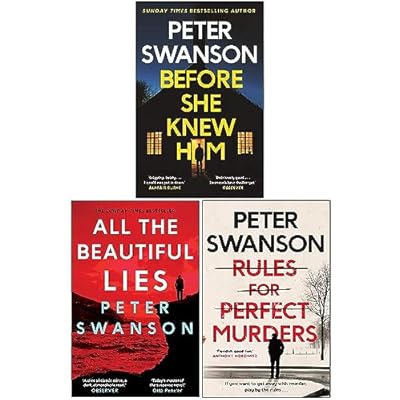 Peter Swanson Collection 3 Books Set