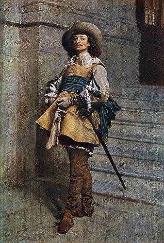 Cuadro en lienzo de Meissonier Época caballeresca de Luis XIII para oficina, 60x90cm