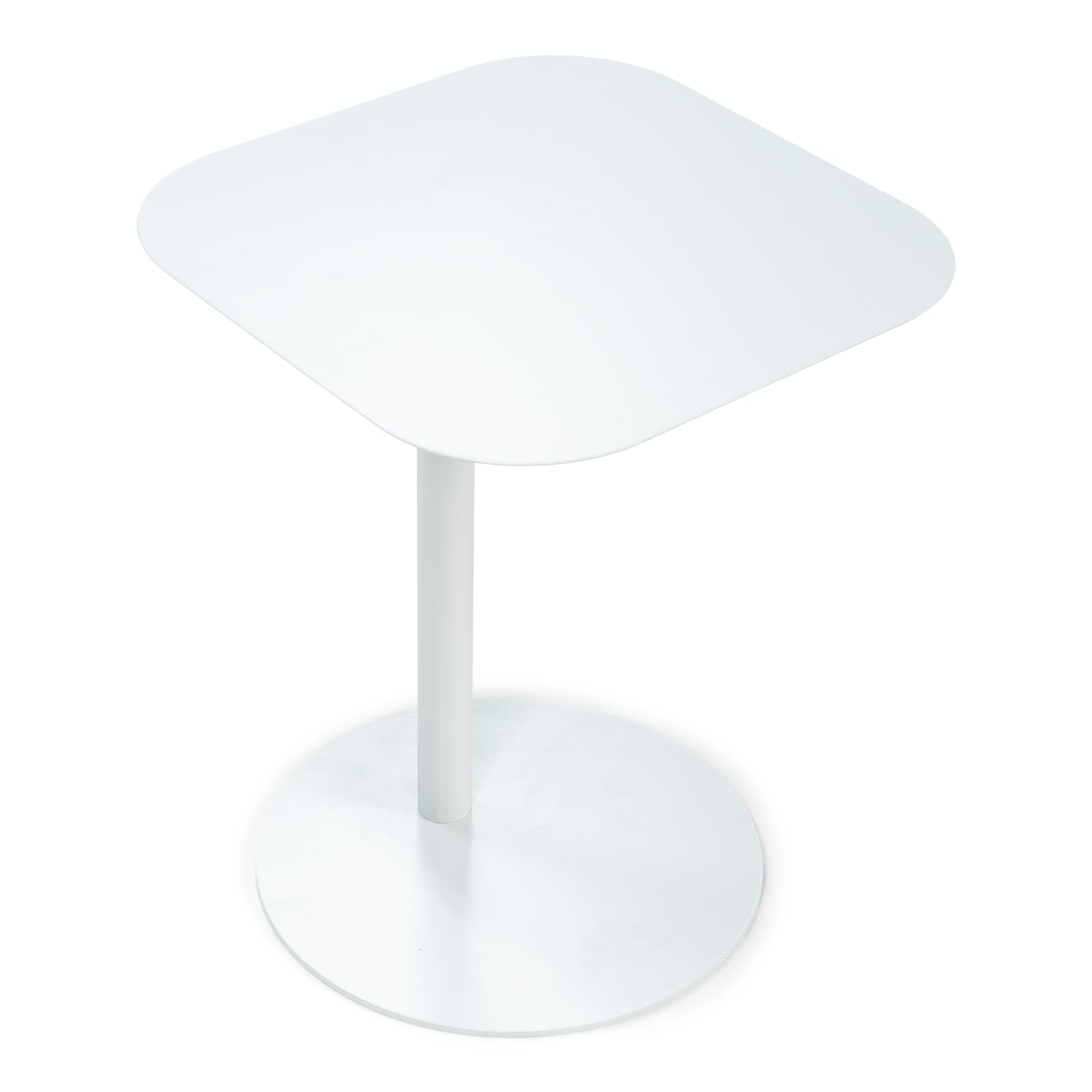 Spinder Design Hella Side Table, Metallo, Bianco, Taglia unica