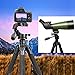 Gosky Tripod -Travel Portable Tripod for Spotting scopes, Binoculars, camcorders, or SLR Cameras (Pro (61-inch))
