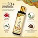 The Indie Earth Indie Tribal Adivasi Hair Oil Based on Hakki Pikki Tribe’s Hair Care Formula with 50+ potent ingredients including Moringa, Bhringraj, Hibiscus, Heena, Blackseed & Rosemary Oil